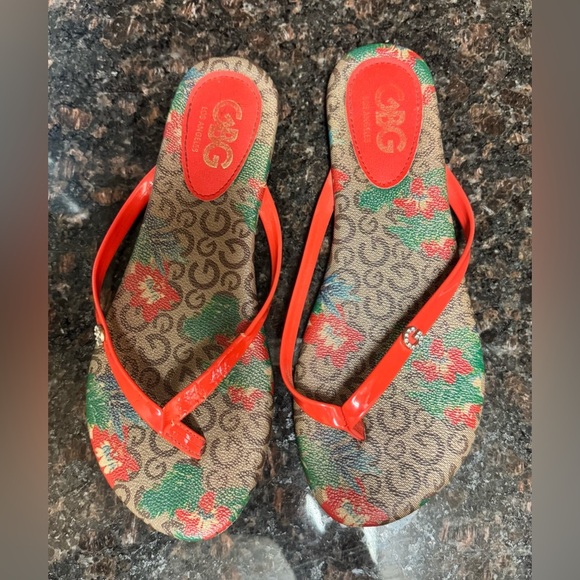 Sandal bundle BAMBOO Pink and Tan Sandals Casual Summer Footwear all size 6 - Picture 2 of 6